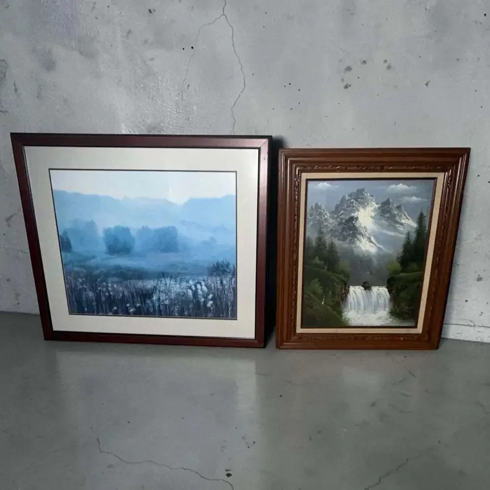 Collection of Assorted Decorative Framed Art Prints and Photo Frames
